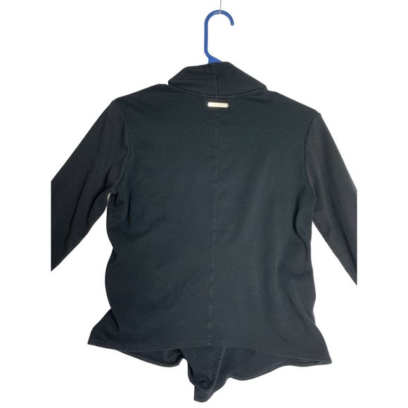 A/X Armani Exchange Side Full Zip Black Sweater Jacket Womens Small - Picture 4 of 5